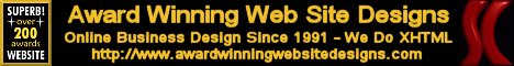 Featured Top 50 Award Winning Web Sites List member